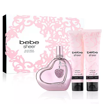 BEBE SHEER性感尤物度假歡慶組 淡香精100ML