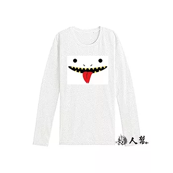 小恐龍長袖T恤(MA026)XS白色