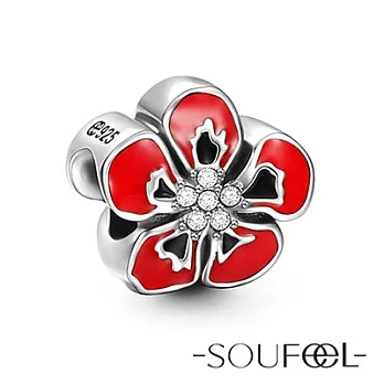 【SOUFEEL charms】《紅梅》串珠