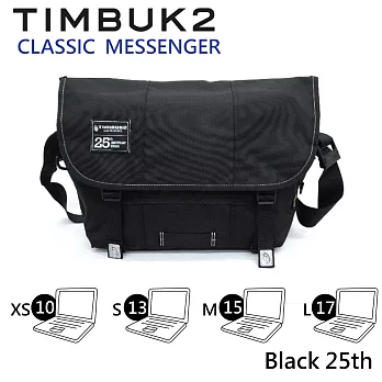 【美國Timbuk2】經典郵差包(Black 25th-M)