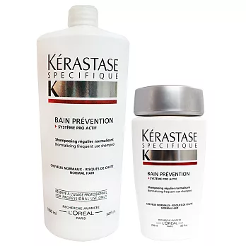 K’ERASTASE 卡詩 預防脫髮髮浴 1000ml+250ml (附押頭)