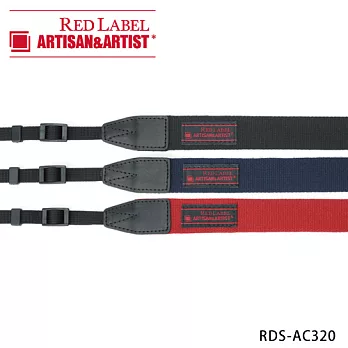 RED LABEL 帆布相機背帶 RDS-AC320 by ARTISAN&ARTIST紅色