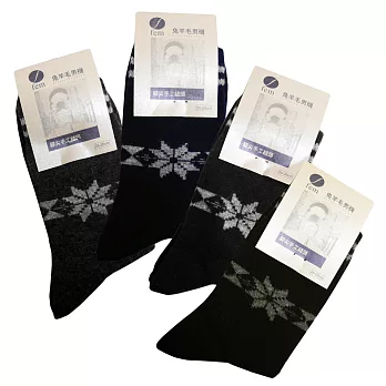 FM男兔羊毛襪-A8184/8161/8126-12雙入