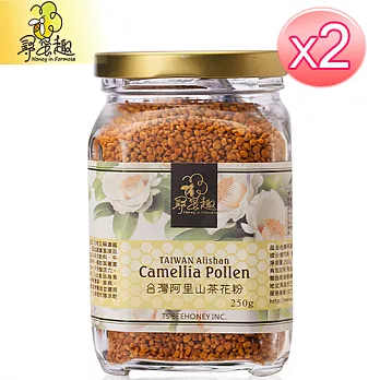 【尋蜜趣】台灣阿里山茶花粉(250g/罐*2入)