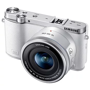 (福利機-公司貨)SAMSUNG NX3000 16-50mm 變焦鏡組-送FUJIFILM mini KITTY拍立得(公)+原包清保讀/白色