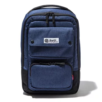 韓國包袋品牌 THE EARTH - 2.T 2WAY SLINGBAG (Navy) 基本系列 兩用後背斜跨包 (藍)