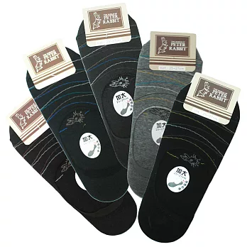 比得兔後跟止滑隱形男襪-SK901/SK902/SK903/SK904-12雙入