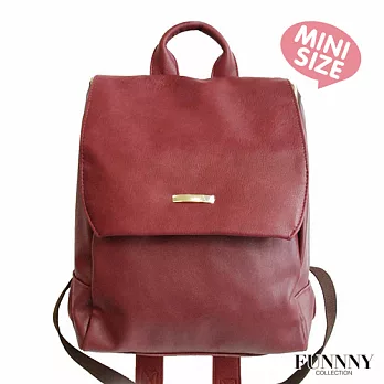 FUNNNY 日本同步後背包系列 星野 亞彌 mini酒紅