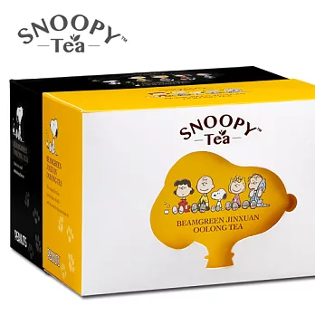 SNOOPY TEA-史努比茶葉禮盒二盒組黑X2