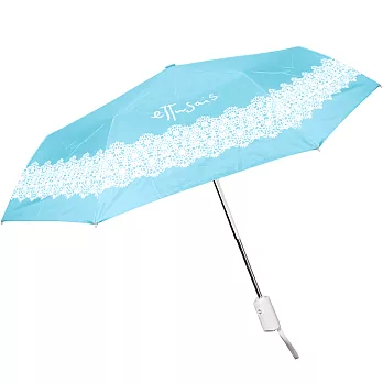 ETTUSAIS 艾杜紗 甜心蕾絲自動雨傘