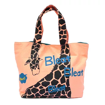 【UH】Migo Bear - 俏皮長頸鹿肩背包(二色可選) - 粉橘