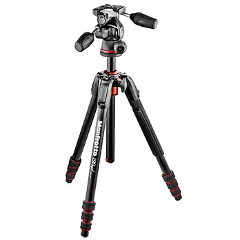 Manfrotto MK190GOA4TB-3W 190go! 鋁合金四節腳架三向雲台套組