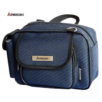 KAWASAKI全方位多功能腰包灰