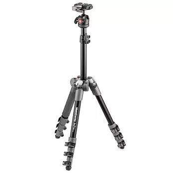 Manfrotto Befree One 自由者旅行反折腳架套組/灰色