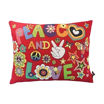 2154A PEACE&LOVE 抱枕套