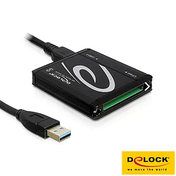Delock CFast記憶卡專用USB 3.0讀卡機
