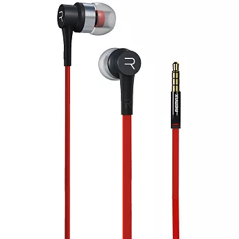 REMAX RM-535 線控耳塞式麥克風耳機紅