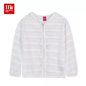 【JJLKIDS】白雪公主條紋防曬外套(乳白)120乳白