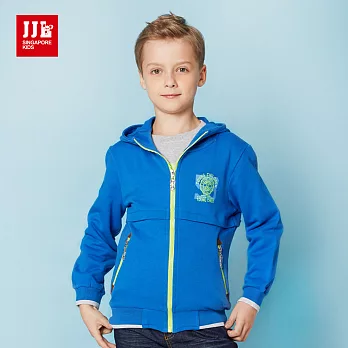 【JJLKIDS】美式學院風休閒外套(彩藍)120彩藍