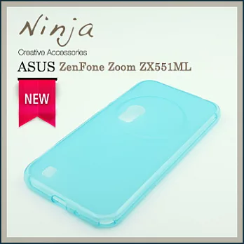 【東京御用Ninja】ASUS ZenFone Zoom ZX551ML磨砂TPU清水保護套（透藍色）