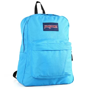 JanSport 校園背包(SUPER BREAK)-土耳其藍