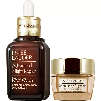 ESTEE LAUDER 雅詩蘭黛 DNA特潤再生超導修護露(50ml)+超智慧乳霜(15ml)