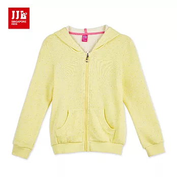 【JJLKIDS】時尚噴彩造型連帽/外套(檸檬黃)105檸檬黃