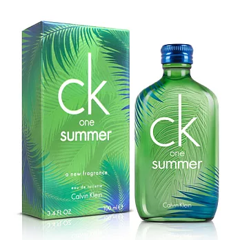 CK one Summer 中性淡香水-2016夏日限量版(100ml)-送品牌小香＆針管