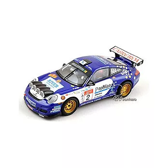 SCX 1:32電刷車A10159X300-Porsche 911 GT3 Rally Champion