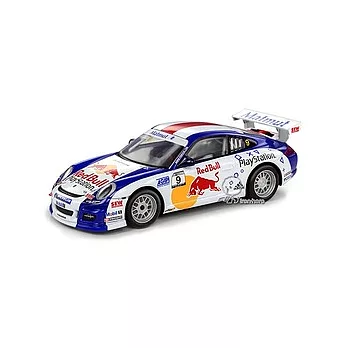 SCX 1:32電刷車A10191S300 Porsche-911-GT3-Loeb