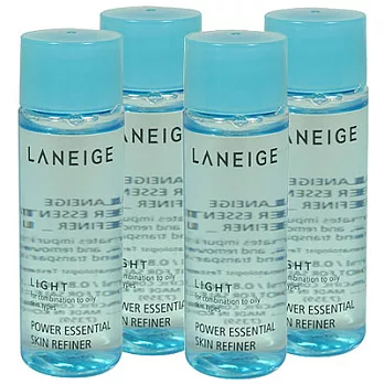 LANEIGE蘭芝 水酷激活保濕醒肌露(清爽型)(25ml)*4