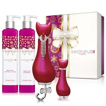 Novae 愛情神話芙洛拉紫紅女性淡香精(50ml)-送香氛禮盒&紙袋+針管