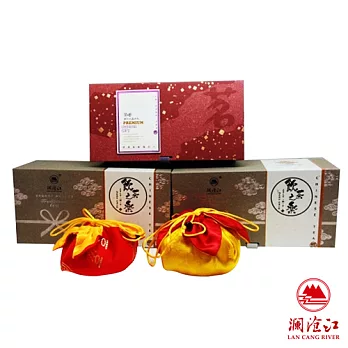 【瀾滄江】飲茶之樂普洱茶(250gx2/盒)-雙文堂