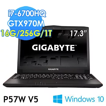 【GIGABYTE 技嘉】P57Wv5 17.3吋 i7-6700HQ GTX970M(電競筆電)