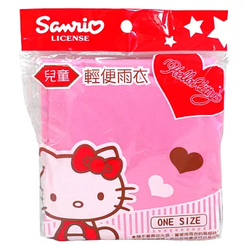 Hello Kitty兒童輕便雨衣-12入組