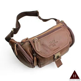 【H-CT】多功能三角形真皮腰包(RS213-Z)