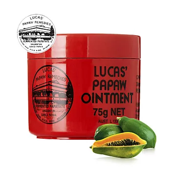 澳洲木瓜霜 Lucas Papaw Ointment 原裝進口正貨 (75g/瓶，共1入)