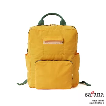 satana - 極簡輕便摺疊後背包 - 琥珀黃