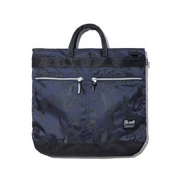 韓國包袋品牌 THE EARTH - J.Q HELMET BAG (Navy) SHADOW系列 兩用包 (藍迷彩)