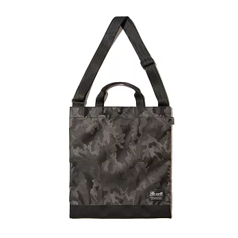 韓國包袋品牌 THE EARTH - J.Q TOTE&CROSS BAG (Grey) SHADOW系列 托特/斜背兩用袋 (灰迷彩)