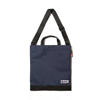 韓國包袋品牌 THE EARTH - CORDURA TOTE&CROSS BAG (Navy) CORDURA系列 托特/斜背兩用袋 (藍)