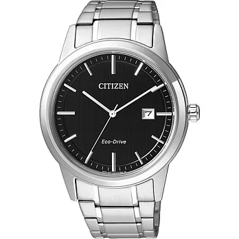 CITIZEN 紳士氣度展現經典時尚優質腕錶-黑面-AW1231-58E