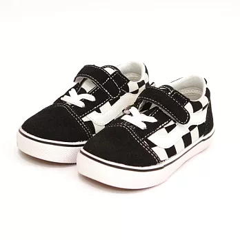 【U】VANS - 經典方格造型童鞋12 - 黑白方格