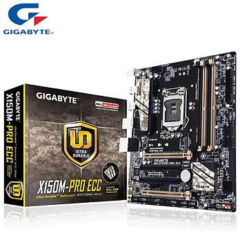 GIGABYTE 技嘉 GA-X150M-PRO ECC 主機板