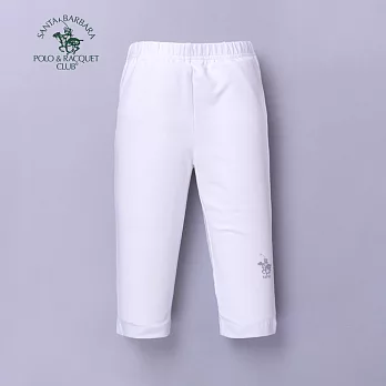 【S.B. POLO】多彩百搭緊身褲(白)130白