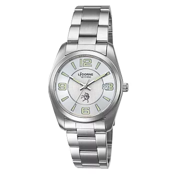 【LICORNE】恩萃 Entrée 簡約時尚設計都市腕錶 (綠 LT083BWWA-G)