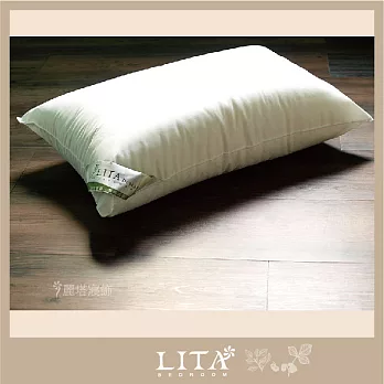 LITA麗塔 老師傅手工精緻透氣棉絨枕(2入)