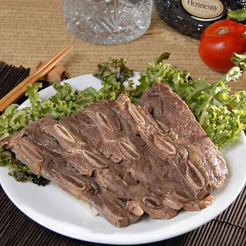 【好神】紐西蘭純淨草飼帶骨牛小排10片(100g/片)＊調理組合肉，僅供熟食料理。
