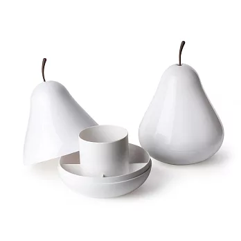 QUALY 西洋梨 - 置物盒（白色）