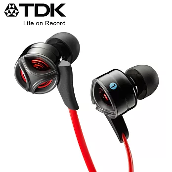 TDK CLEF- X2 超‧重‧低‧音 耳道式耳機火紅